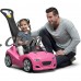 Step2 Whisper Ride Cruiser with large, under seat storage and multiple cup holders , Pink   555993894